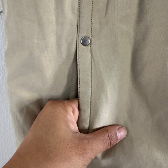 Faux Fur‎ Vest Full Zip Pockets Brown Womens Reversible Size Medium - Picture 6 of 9